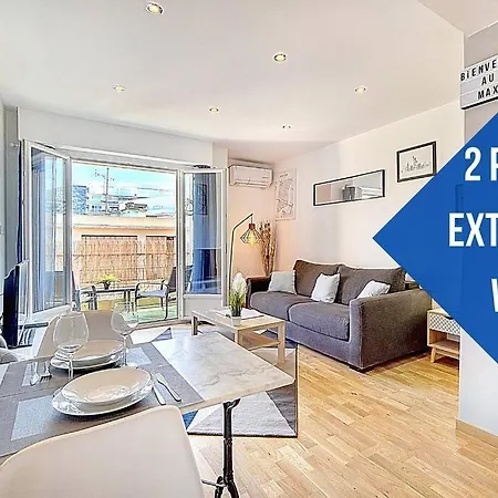 Apartment Le Max - 600m Des Plages - Exterieur - Verriere Cote D'azur
