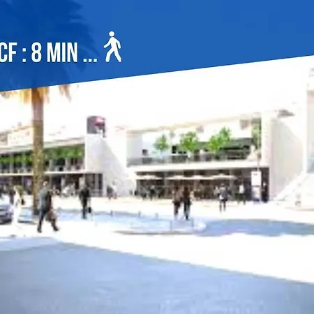 Le Max - 600m Des Plages - Exterieur - Verriere Cote D'azur Apartment